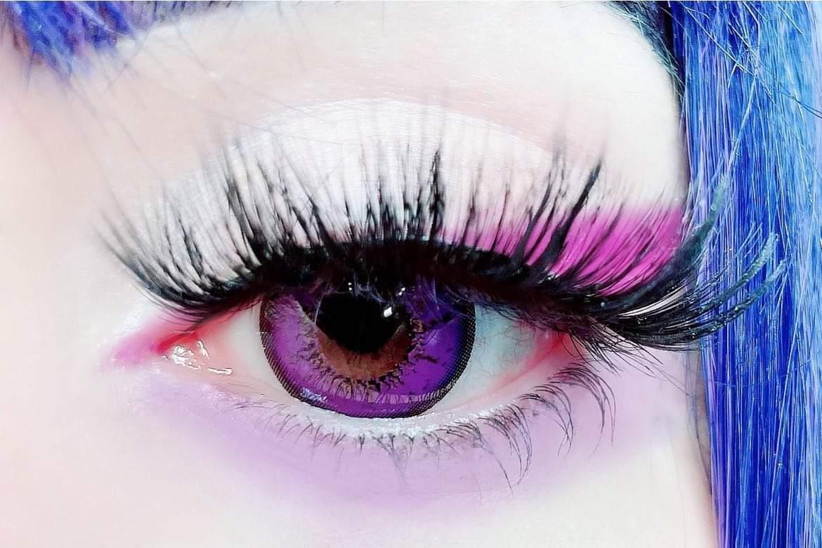 Starry Eyed Yearly Lenses - ULTRA VIOLET